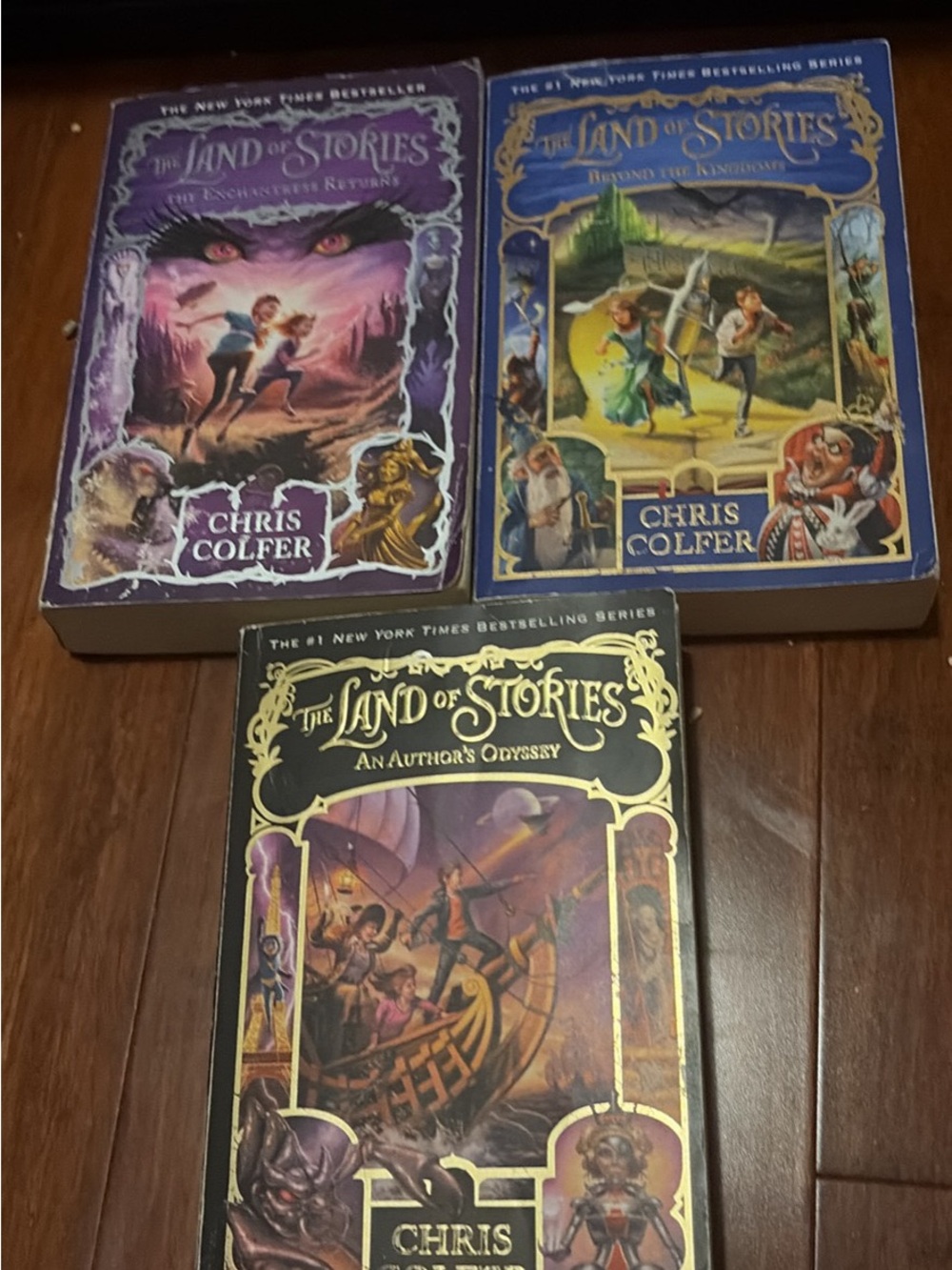 The Land of Stories Paperback book lot
